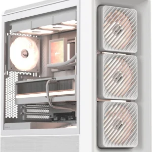 Корпус Formula Air Power G10 белый без БП ATX 11x120mm 2x140mm 2xUSB3.0 audio bott PSU