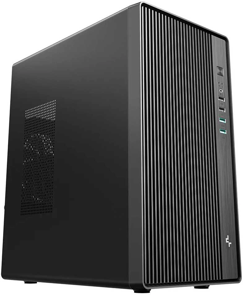 Корпус Deepcool CC310 черный без БП mATX 2x120mm 2xUSB2.0 audio bott PSU