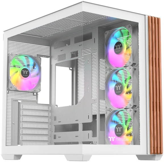 Корпус Thermaltake View View 380 WS Snow черный без БП ATX 6x120mm 2x140mm 1x200mm 2xUSB3.0 audio bott PSU