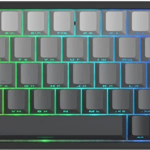 Клавиатура A4Tech MS68 PLUS механическая черный/серый USB for gamer LED