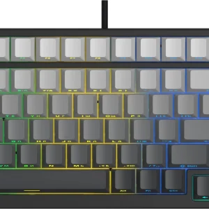 Клавиатура A4Tech MS98 PLUS механическая черный/серый USB for gamer LED