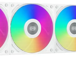 Система водяного охлаждения PcCooler GT360 Digital WH Soc-AM5/AM4/1200/1700/1851 белый 4-pin 38.6dB Al LCD 310W Ret (GT360-WHAWXX-GL)