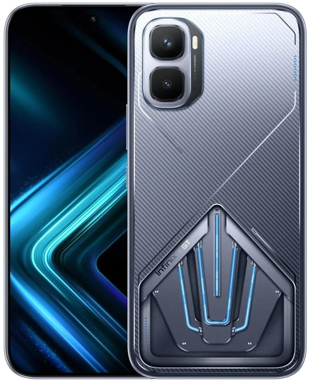 Смартфон Infinix X6891 GT 50 Pro 512Gb 12Gb серебристый моноблок 3G 4G 2Sim 6.78" 1208x2644 Android 16 50Mpix 802.11 a/b/g/n/ac/ax NFC GPS Protect FM