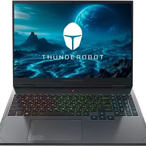 Ноутбук Thunderobot Gravity 16 Max G5 Core i9 14900HX 32Gb SSD1Tb NVIDIA GeForce RTX5070Ti 12Gb 16" IPS QHD (2560x1600) Windows 11 Home grey WiFi BT Cam (JT009V00HRU)
