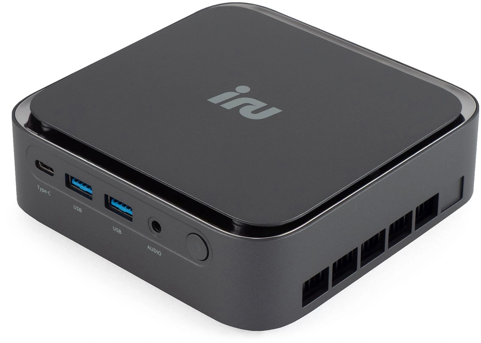 Неттоп IRU Tactio 513 i5 1235U (1.3) 8Gb SSD256Gb UHDG Windows 11 Pro 64 GbitEth WiFi BT 120W серый (RUS)