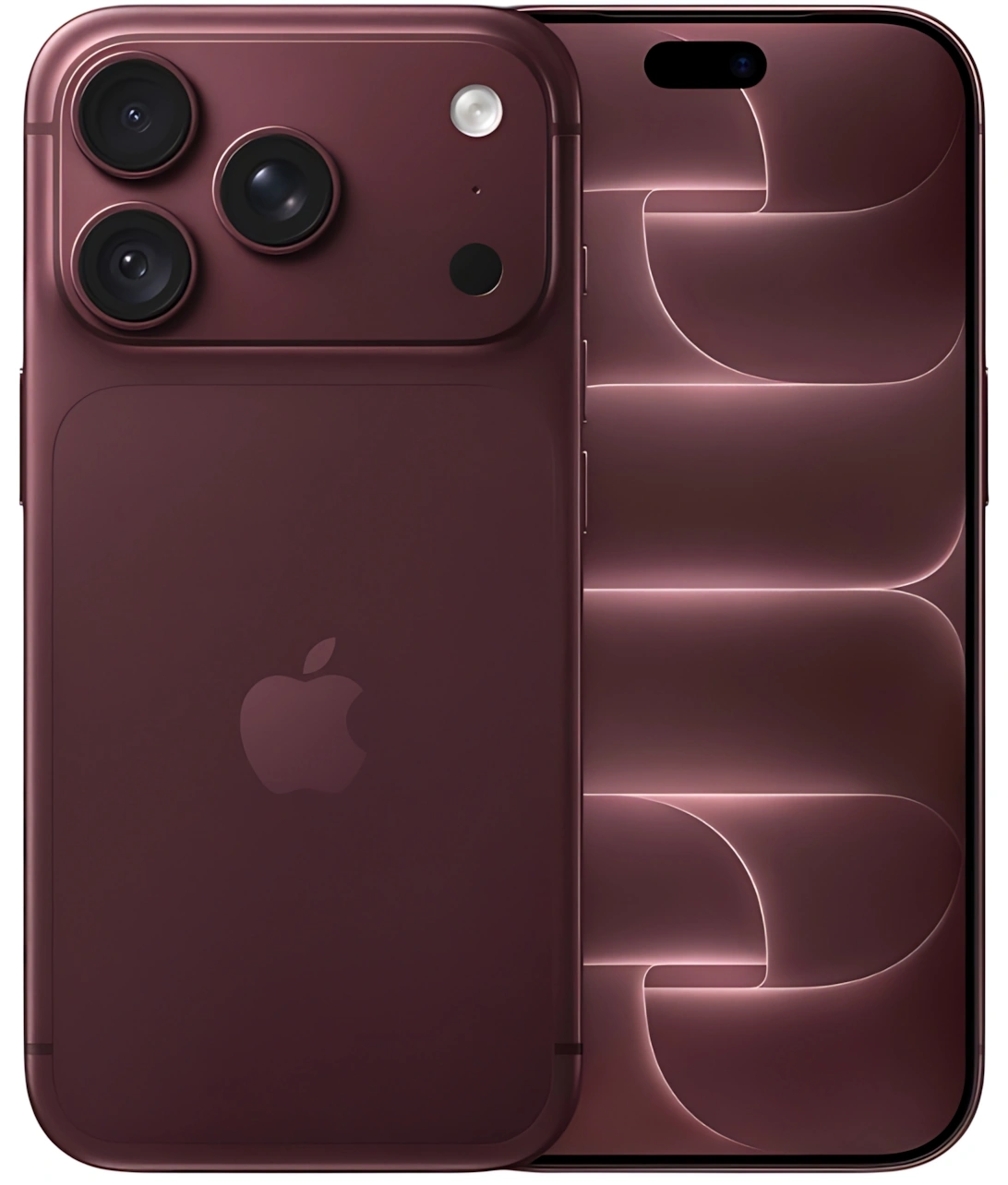 Смартфон Apple A3714 iPhone 18 Pro 1Tb 12Gb бургунди моноблок 3G 4G 1Sim 6.3" 1206x2622 iOS 27 48Mpix 802.11 a/b/g/n/ac/ax/be NFC GPS Protect