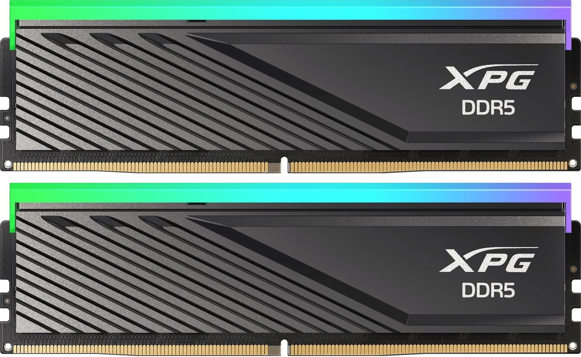 ADATA LANCER BLADE RGB DDR5 DIMM 32GB 5600MHz 2*16GB 46-45-45 1.1V BLACK DUAL TRAY