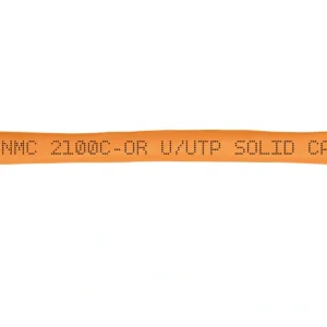 Кабель сетевой информационный Nikomax NMC 2100C-OR кат.5E U/UTP 4 пары 24AWG нг(А)-HF внутренний 305м оранжевый