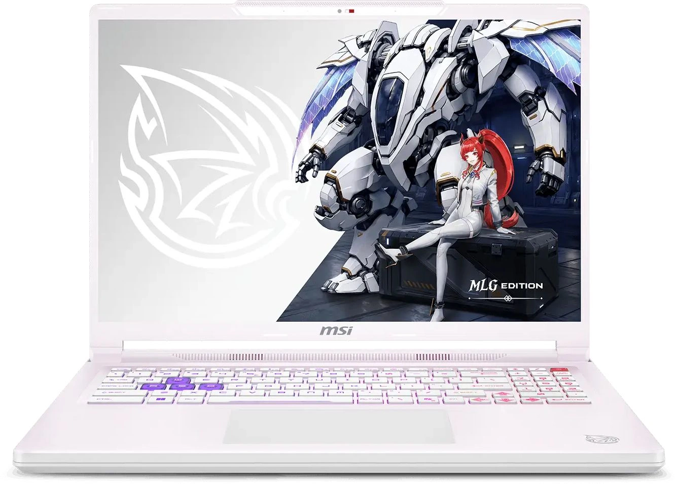 Ноутбук MSI Crosshair A16 HX MLG Edition E8WFK-090XRUY Ryzen 9 8940HX 16Gb SSD1Tb NVIDIA GeForce RTX 5060 8Gb 16" IPS QHD+ (2560x1600) FreeDOS white WiFi BT Cam (9S7-265L54-090)