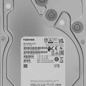 Жесткий диск / Toshiba MG10ADA10TE / Жесткий диск Toshiba SATA-III 10TB MG10ADA10TE Server Enterprise Capacity 512E (7200rpm) 512Mb 3.5"