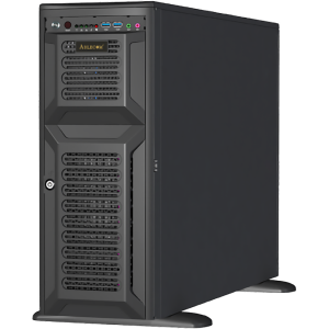 Серверный корпус / Ablecom CS-G47R-06P / Серверный корпус/ 4U, ATX /E-ATX, Tower,8x3.5" hs+3x5.25`` int + 1x3.5`` SAS/SATA,12Gbps Backplane (for 3.5" HDD)including Rear Fan Module Kit2, and converter cables for GPU AOC PWR; 2200W CPRS(1+1)