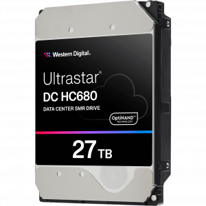 Жесткий диск / WD WSH722870ALE604 / Жесткий диск/ HDD WD SATA Server 27Tb Ultrastar DC HC680 HM-SMR 7200 6Gb/s 512MB 1 years warranty