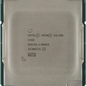 Процессор / Intel Xeon Silver 4316 / Процессор/ CPU LGA4189 Intel Xeon Silver 4316 (Ice Lake, 20C/40T, 2.3/3.4GHz, 30MB, 150W) OEM
