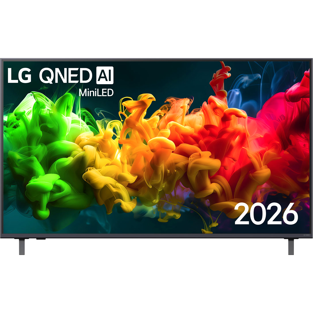 Телевизор ЖК 55`` LG / LG 55QNED80B6B.ARUG / Телевизор ЖК 55`` LG/ 55", Ultra HD, QNED MiniLED, Dynamic QNED Color, Direct Led, Smart TV (WebOS 26), Wi-Fi 5, DVB-T2/C/S2, MR, 60Hz Native, 2.0ch (20W), 3хHDMI, 1хUSB, 2 Pole, синяя сажа, 2026