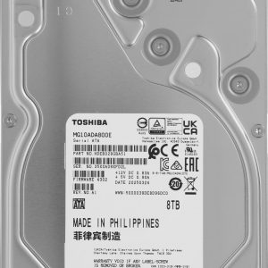 Жесткий диск / Toshiba MG10ADA800E / Жесткий диск Toshiba SATA-III 8TB MG10ADA800E Server Enterprise Capacity 512E (7200rpm) 512Mb 3.5"