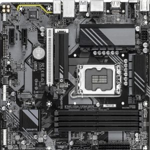 Материнская плата / Gigabyte B760M DS3H WF6E GEN5 / Материнская плата Gigabyte B760M DS3H WF6E GEN5 Soc-1700 Intel B760 4xDDR5 mATX AC`97 8ch(7.1) 2.5Gg RAID+HDMI+DP