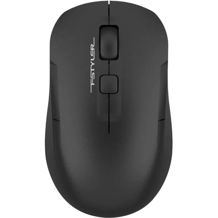 Мышь A4Tech Fstyler FG16CS Air2 черный оптич. 2000dpi silent беспров. USB для ноутбука 3but (FG16CS / A4Tech FG16CS AIR2 BLACK / Мышь A4Tech Fstyler FG16CS Air2 черный оптич. 2000dpi silent беспров. USB для ноутбука 3but (FG16CS