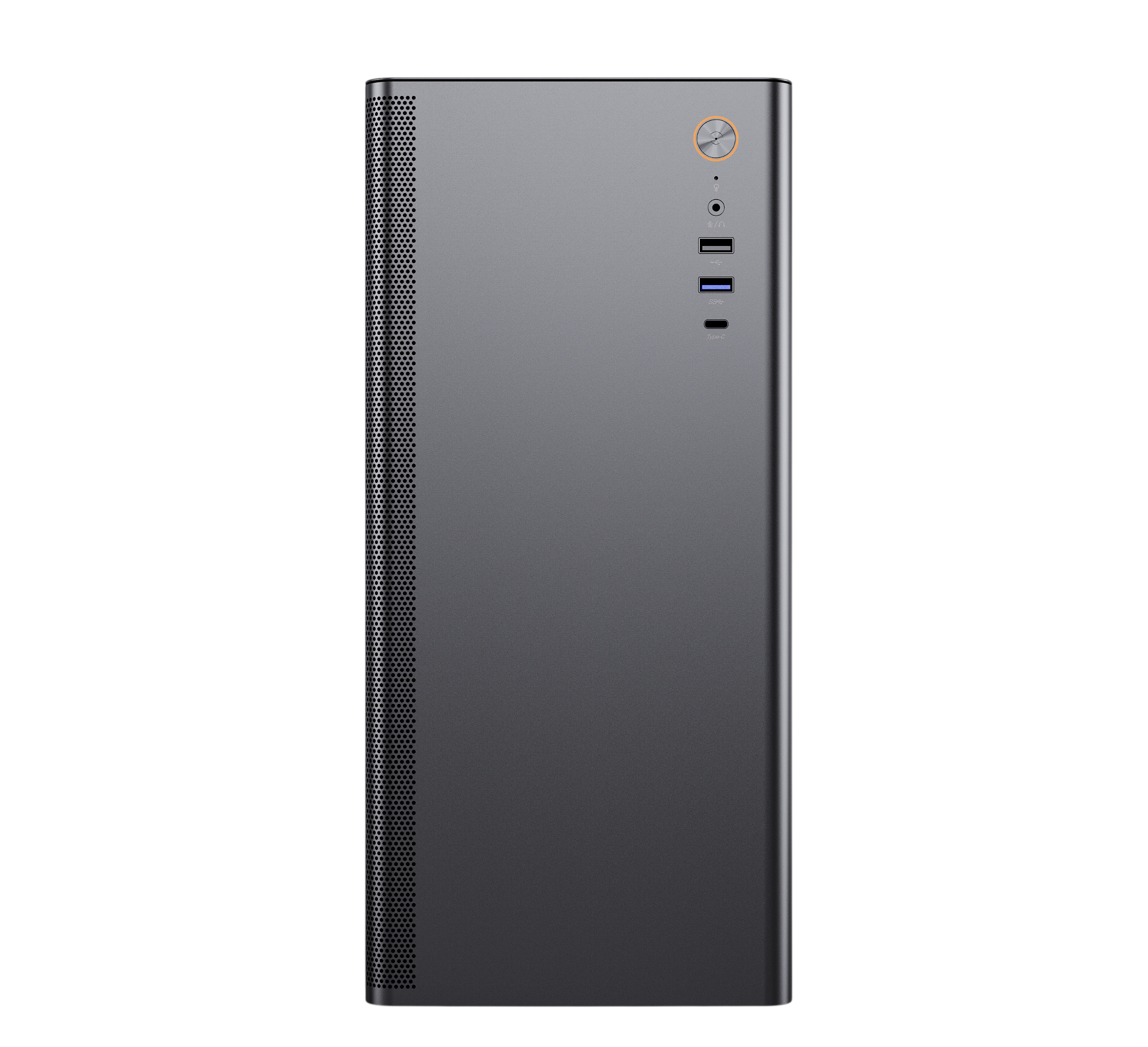 Корпус без блока питания / Foxline FL-517 / Корпус без блока питания/ Case Foxline FL-517 mATX case, black, w/o PSU w/1xUSB2.0 + 1xUSB3.0 + 1xType-C (USB2.0) + HD audio, w/o FAN